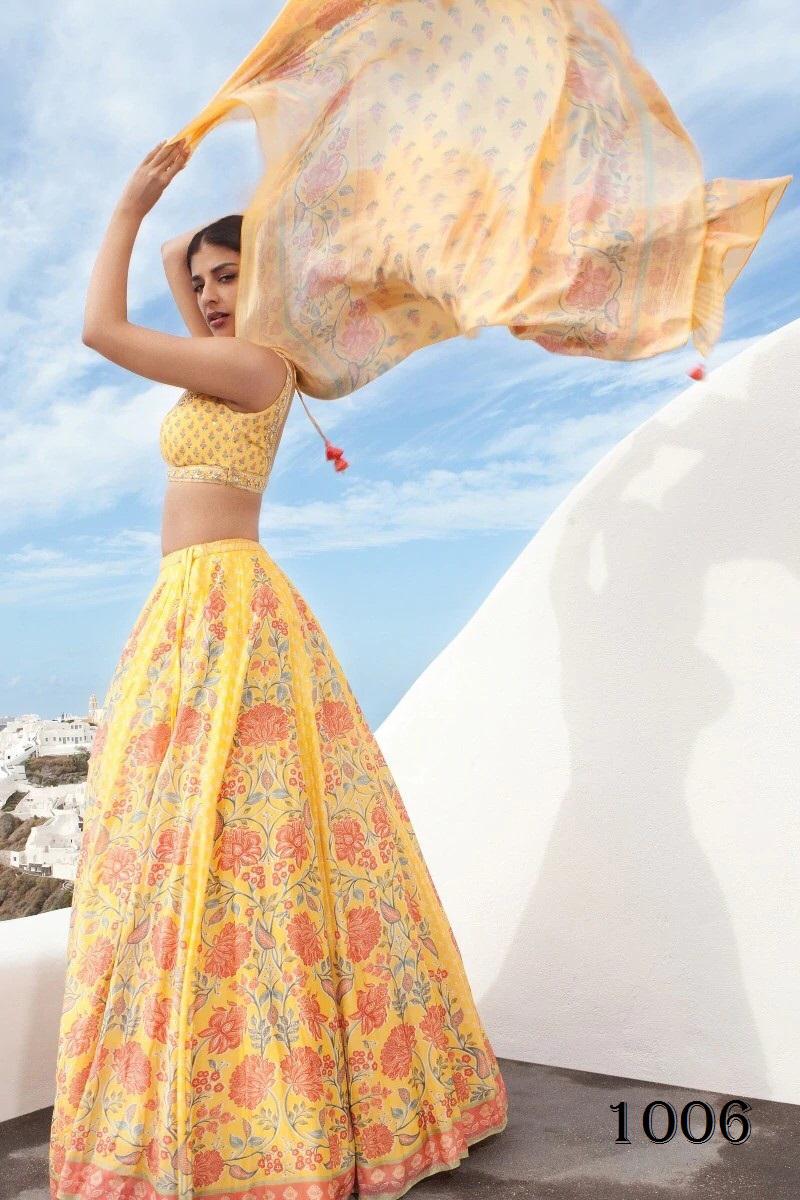 Stylishta Presents Anita Pure Killer Silk Readymade Exclusive Designer Lehenga Catalogs