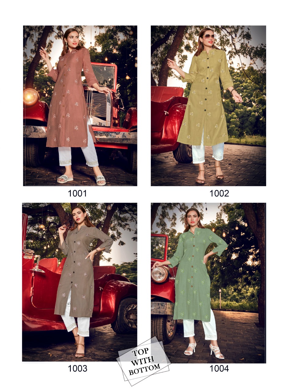 Syasii Launch Ramia Fancy Viscose Latest Kurti With Bottom Supplier In Surat Textile Market