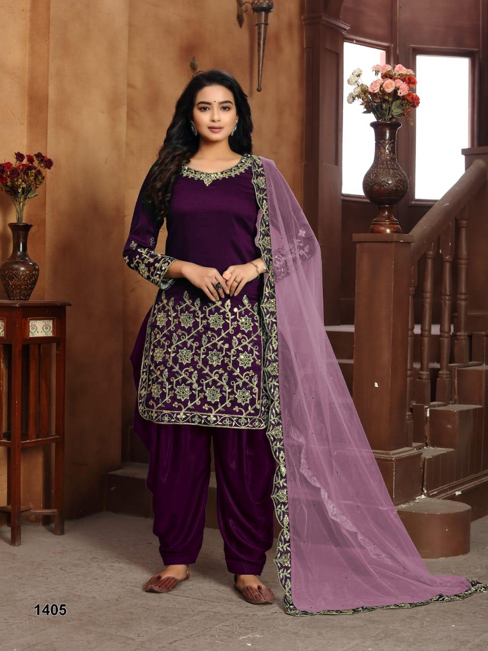 Twisha Presents Aanaya Vol 114 Art Silk Glamours Look Designer Salwar Suits Catalogs