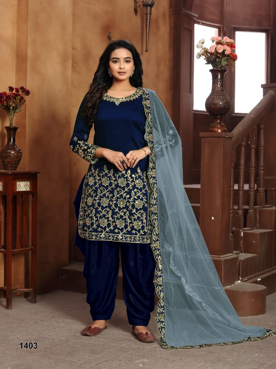 Twisha Presents Aanaya Vol 114 Art Silk Glamours Look Designer Salwar Suits Catalogs