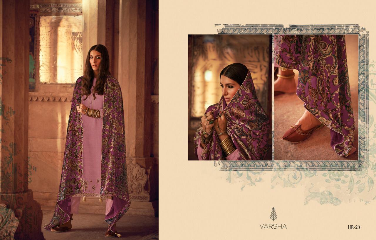 Varsha Fashion Hiraeth Pashmina With Embroidery Work Heavy Branded Salwar Suits