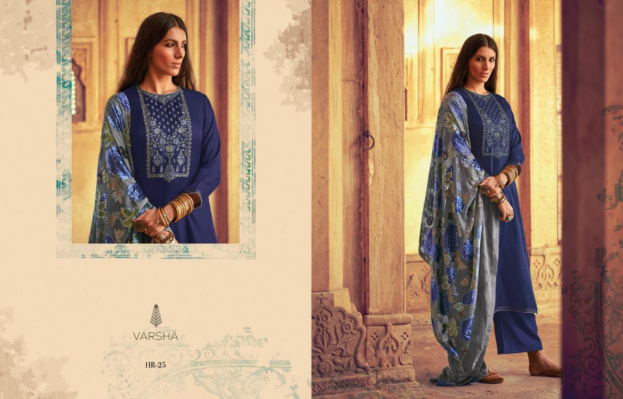 Varsha Fashion Hiraeth Pashmina With Embroidery Work Heavy Branded Salwar Suits