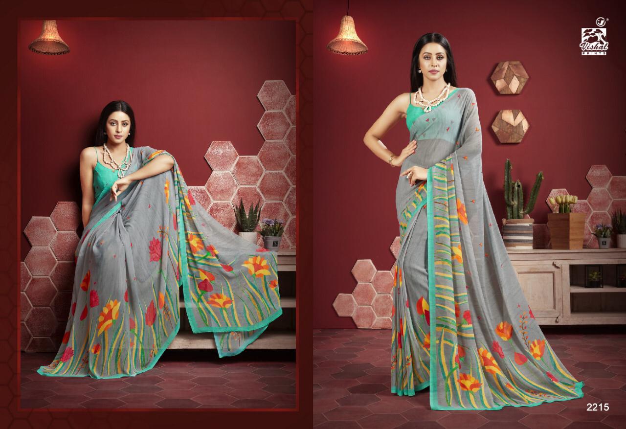 Vishal Fashion Presents Mishti Exclusive Georgette Stylish Saree Catalogs For Ladies Collections