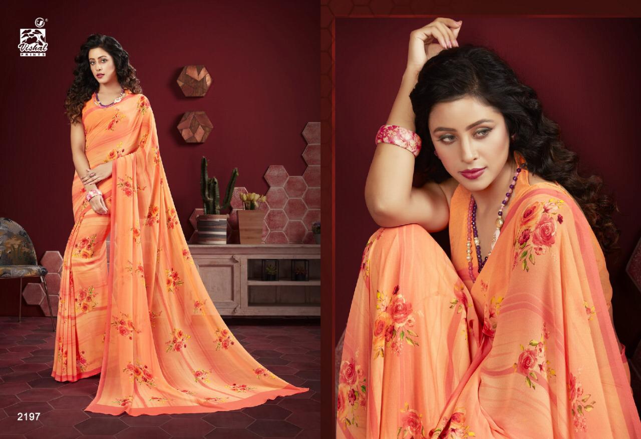 Vishal Fashion Presents Mishti Exclusive Georgette Stylish Saree Catalogs For Ladies Collections