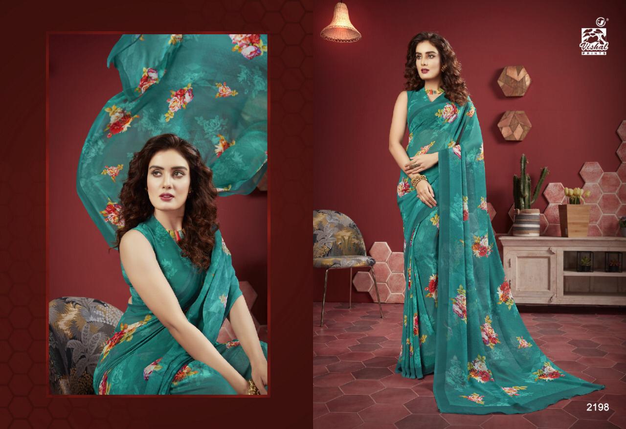Vishal Fashion Presents Mishti Exclusive Georgette Stylish Saree Catalogs For Ladies Collections