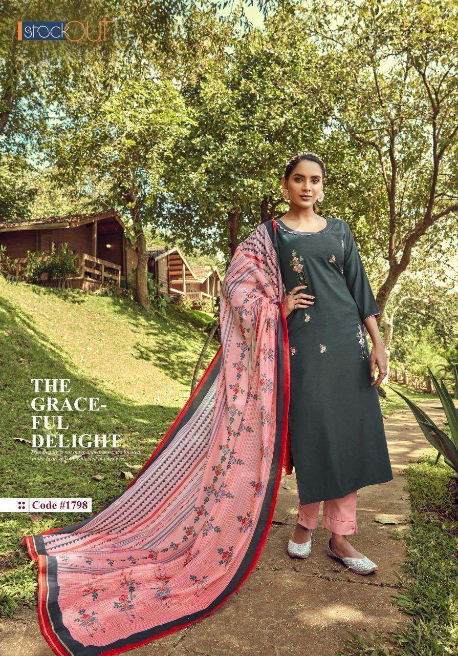 anju fabrics morrpinch exclusive designer 3 piece ready dresses collection exporter 