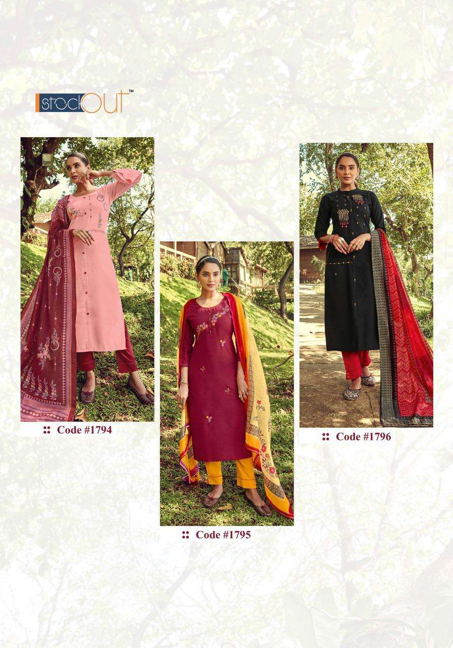 anju fabrics morrpinch exclusive designer 3 piece ready dresses collection exporter 