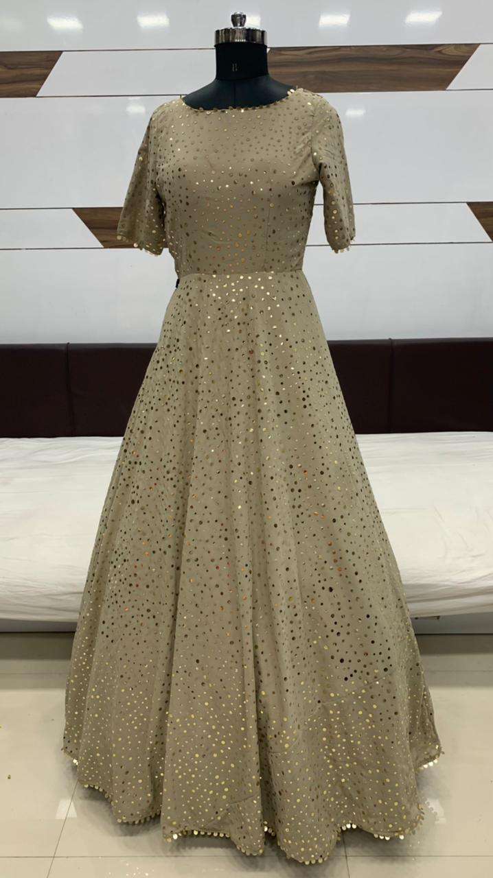 flory vol 12 by shubhkala silk georgette evening party wear long gown wholesaler