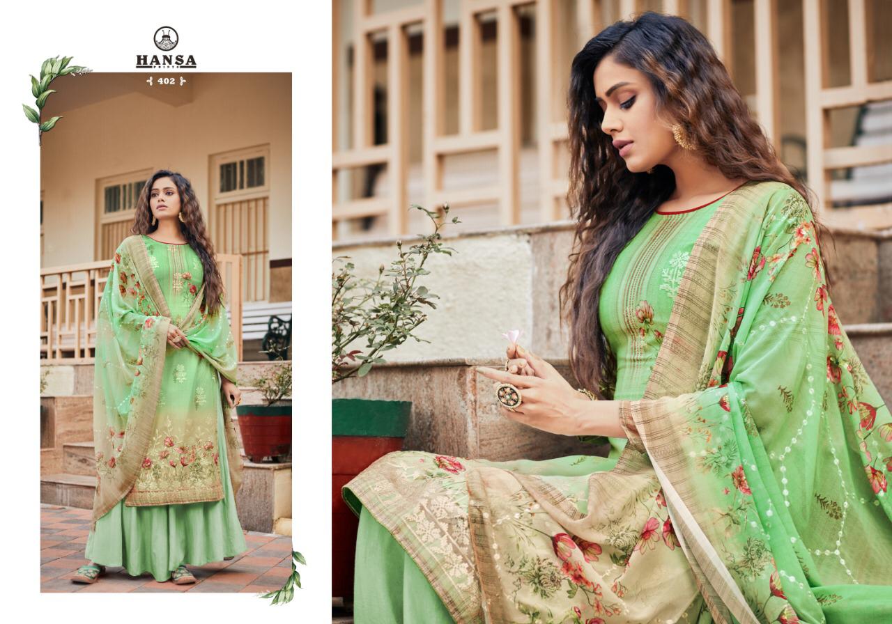 Hansa Siyya Husna Ara Digital Printed Salwar Kameez Collection For Export