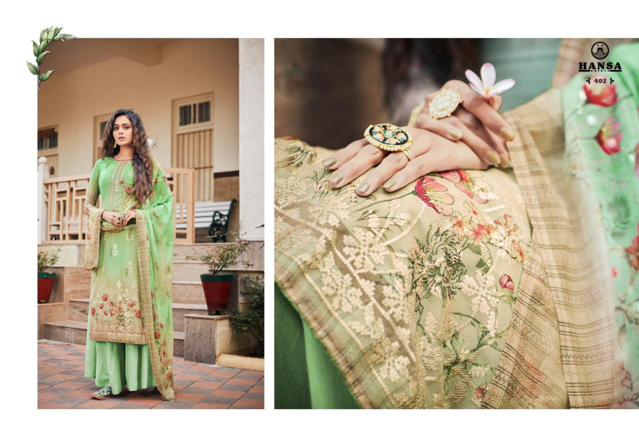 Hansa Siyya Husna Ara Digital Printed Salwar Kameez Collection For Export