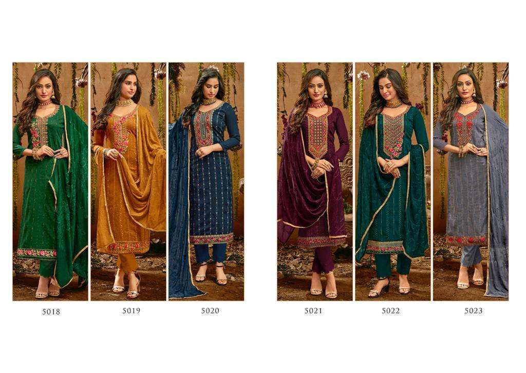 heritage by sanskruti pure jam silk embroidery designer salwar kameez