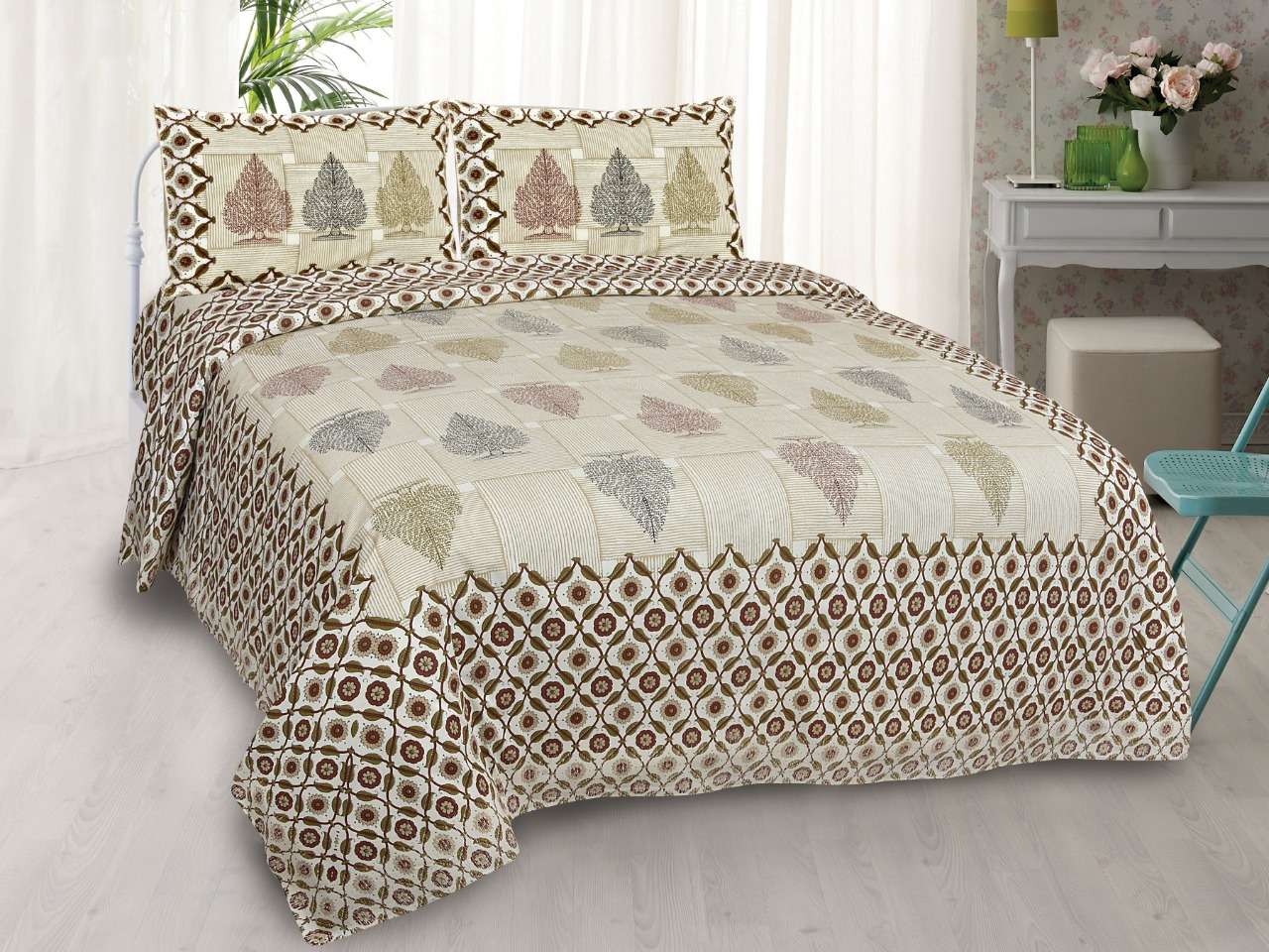 k4u launch rugs new collection in king size cotton bedsheets with pillow cover 