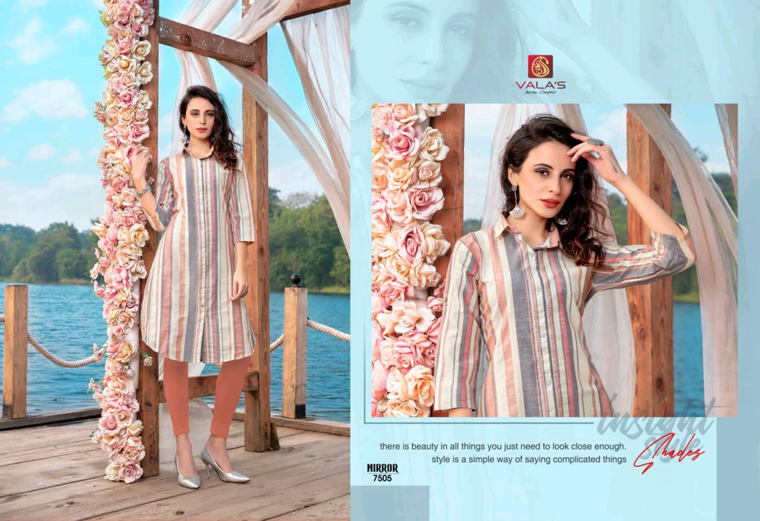 Mirror By Valas Latest Cotton Checks Kurta At Online Shopping In Surat