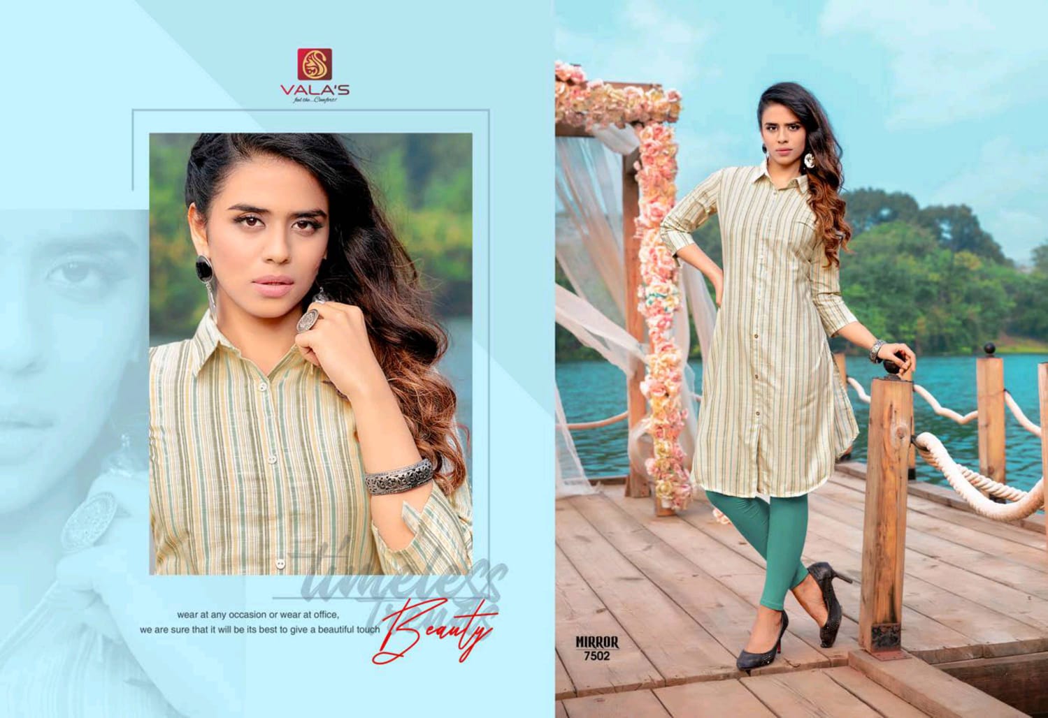 Mirror By Valas Latest Cotton Checks Kurta At Online Shopping In Surat