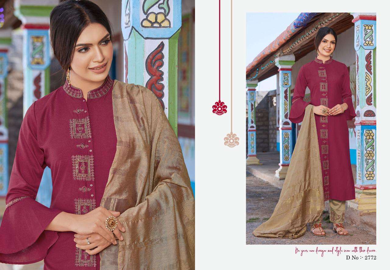 rangoon foram elegant look readymade women salwar kameez catalog 