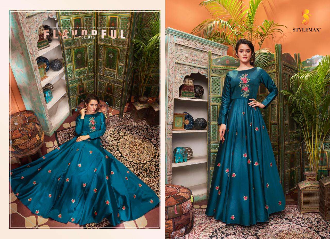 stylemax sapphira vol 1 fully stitched designer gown for women wholesale store 