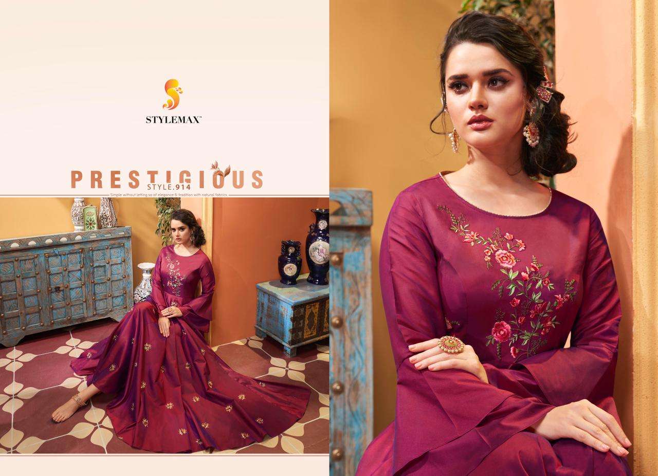 stylemax sapphira vol 1 fully stitched designer gown for women wholesale store 