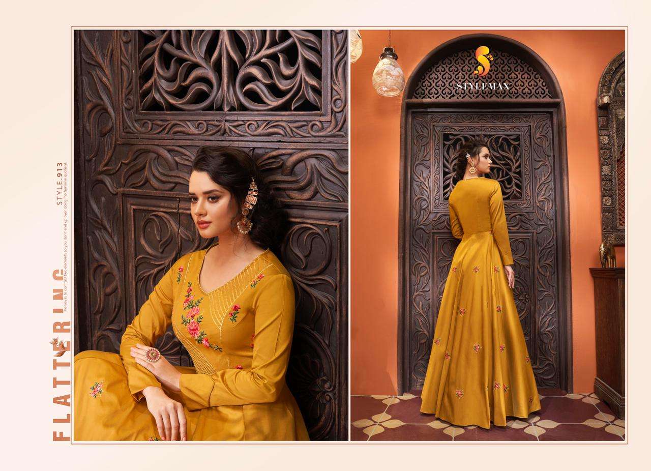 stylemax sapphira vol 1 fully stitched designer gown for women wholesale store 