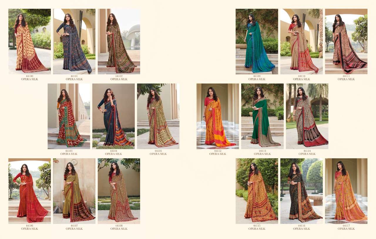 vipul heritage silk vol 2 crape silk printed fancy saree supplier