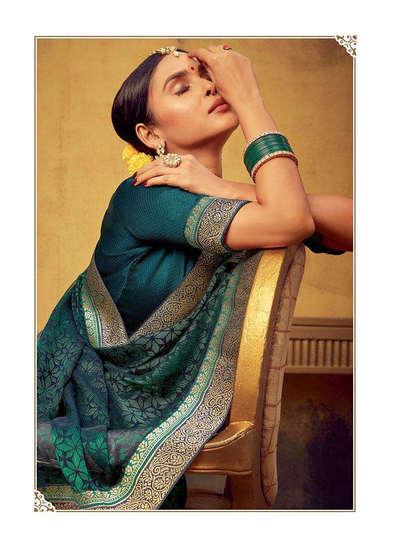 antra manbhari brasso saree collection best price in surat market