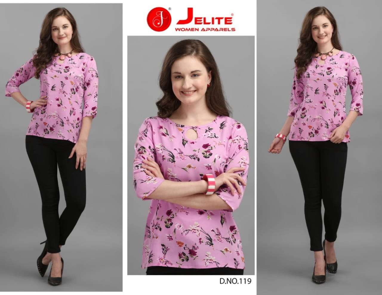 jelite tulip vol 3 short tops for girls 
