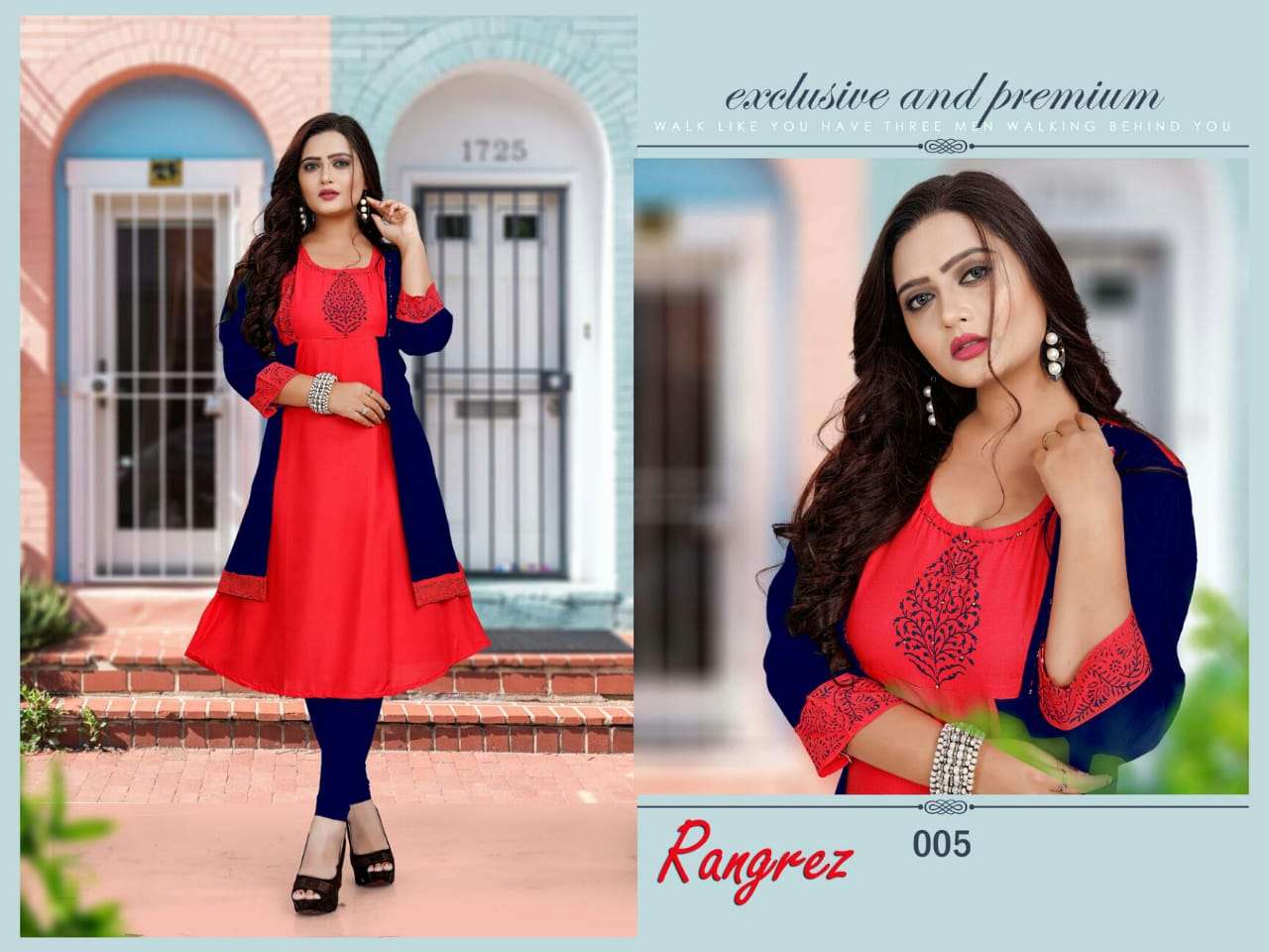Rangrez vol.4 by aagya heavy rayon kurti Catalog Collection Wholesaler Lowest Best Price In Ahmedabad Surat Chennai India Uk Usa Malaysia Singapore Canada Australia