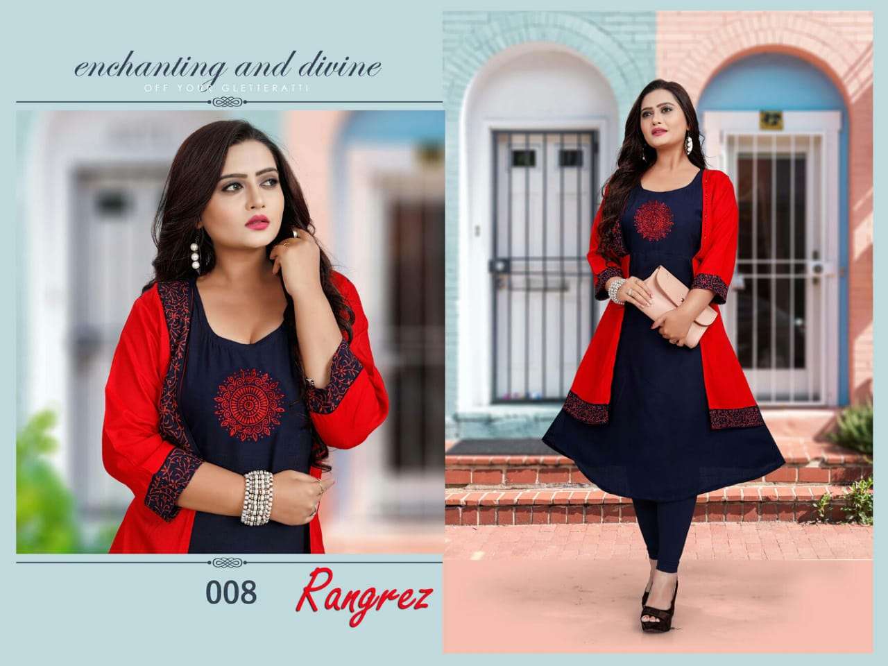 Rangrez vol.4 by aagya heavy rayon kurti Catalog Collection Wholesaler Lowest Best Price In Ahmedabad Surat Chennai India Uk Usa Malaysia Singapore Canada Australia