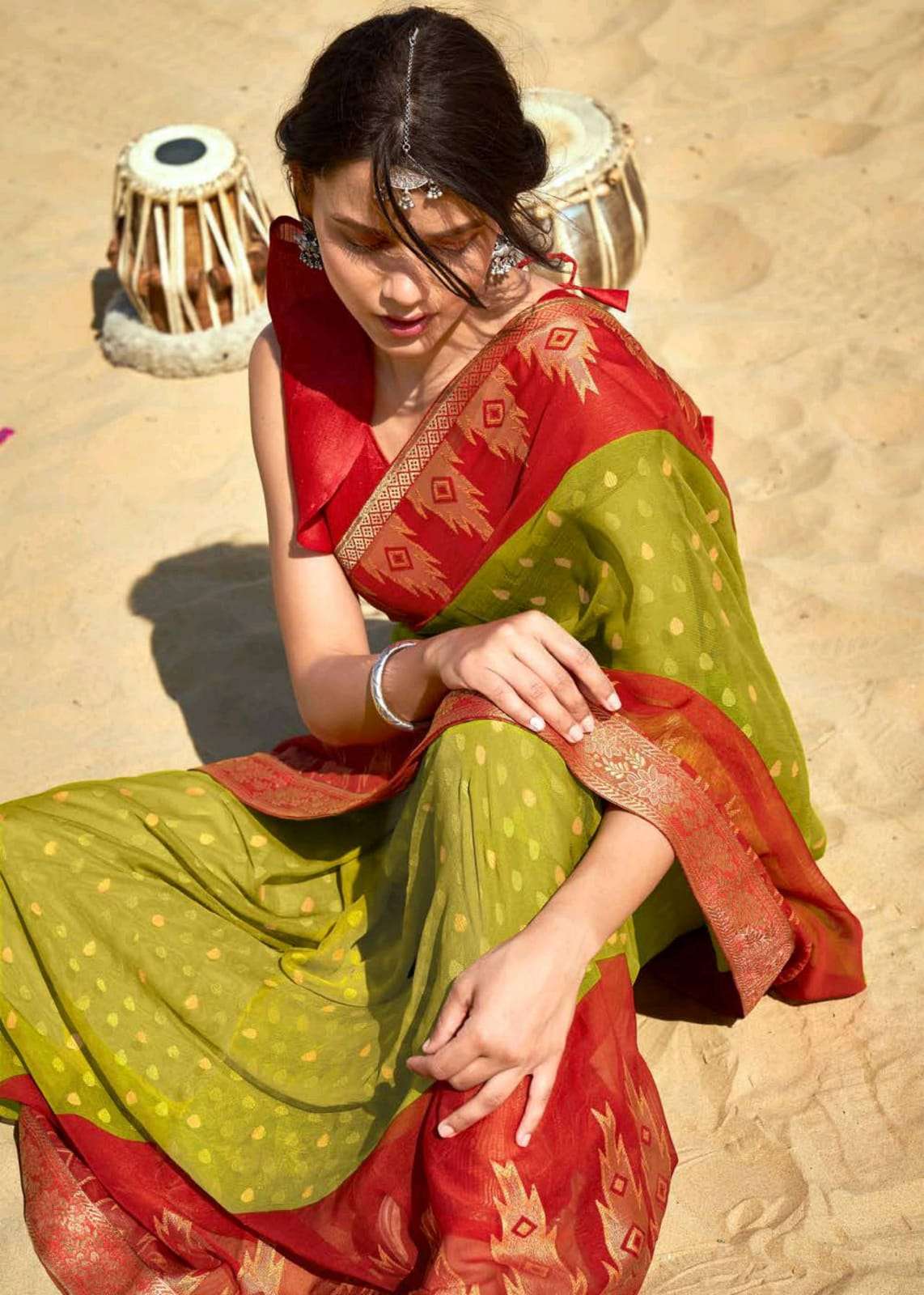 shangrila presents annora brasso vol 2 designer silky jacquard saris wholesale clothing store 