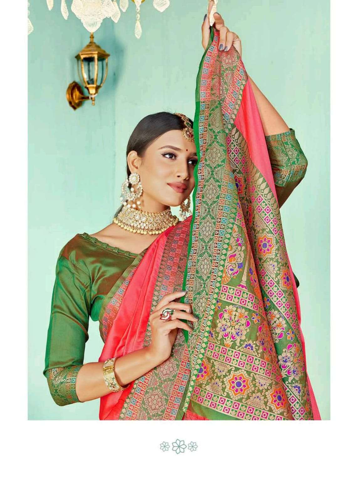 shangrila saree wholesaler in surat market korainadu silk sari collection 
