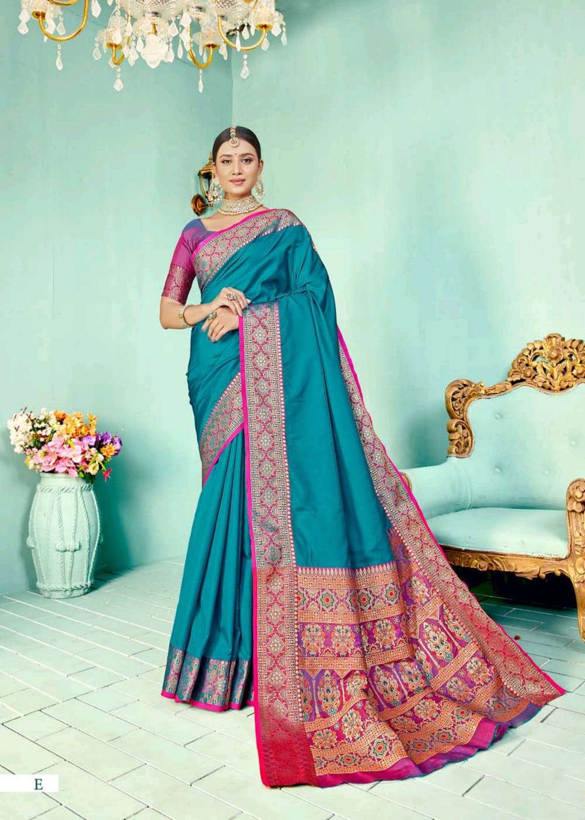 shangrila saree wholesaler in surat market korainadu silk sari collection 