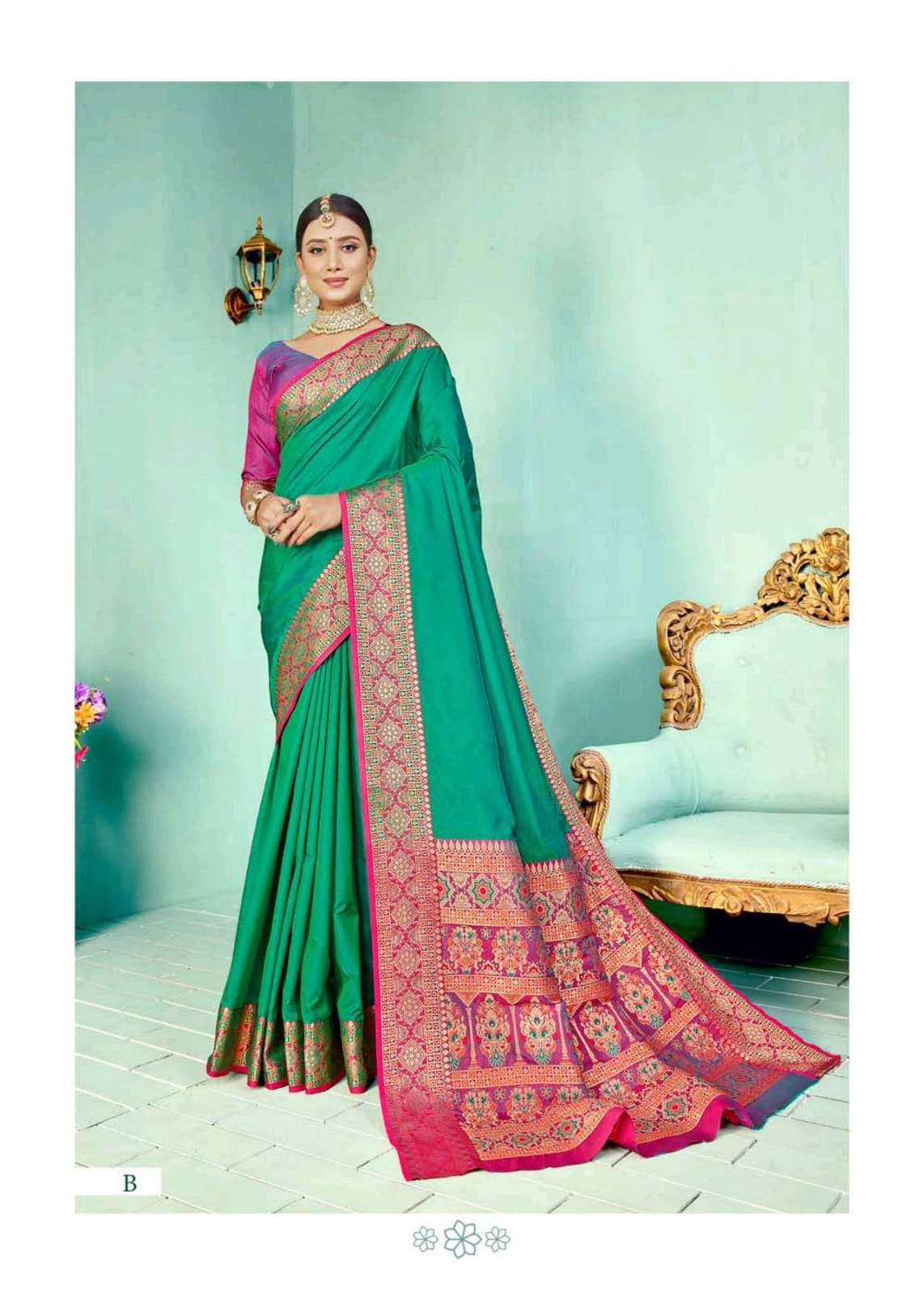 shangrila saree wholesaler in surat market korainadu silk sari collection 