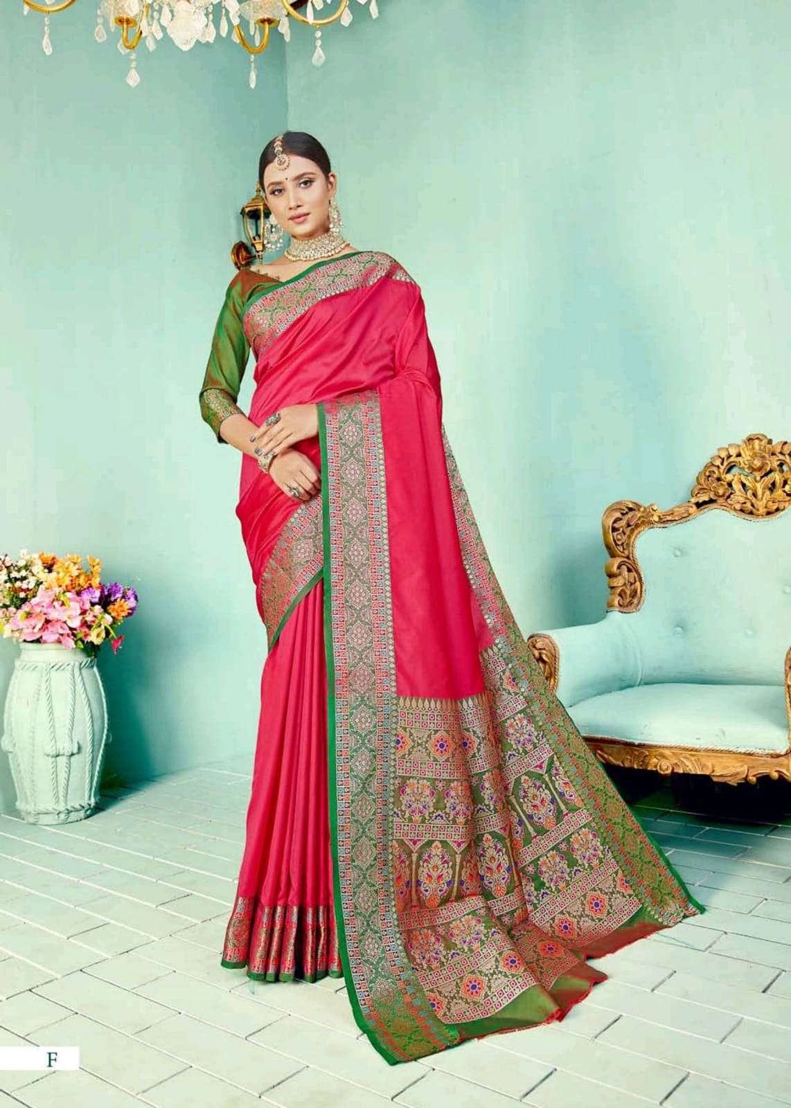 shangrila saree wholesaler in surat market korainadu silk sari collection 