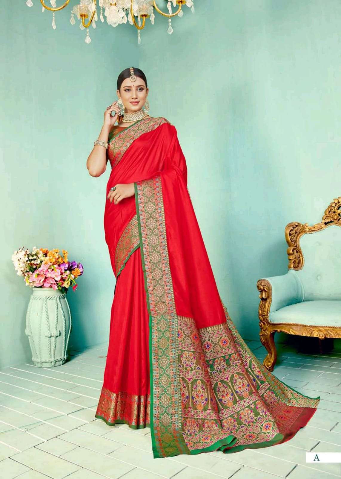 shangrila saree wholesaler in surat market korainadu silk sari collection 