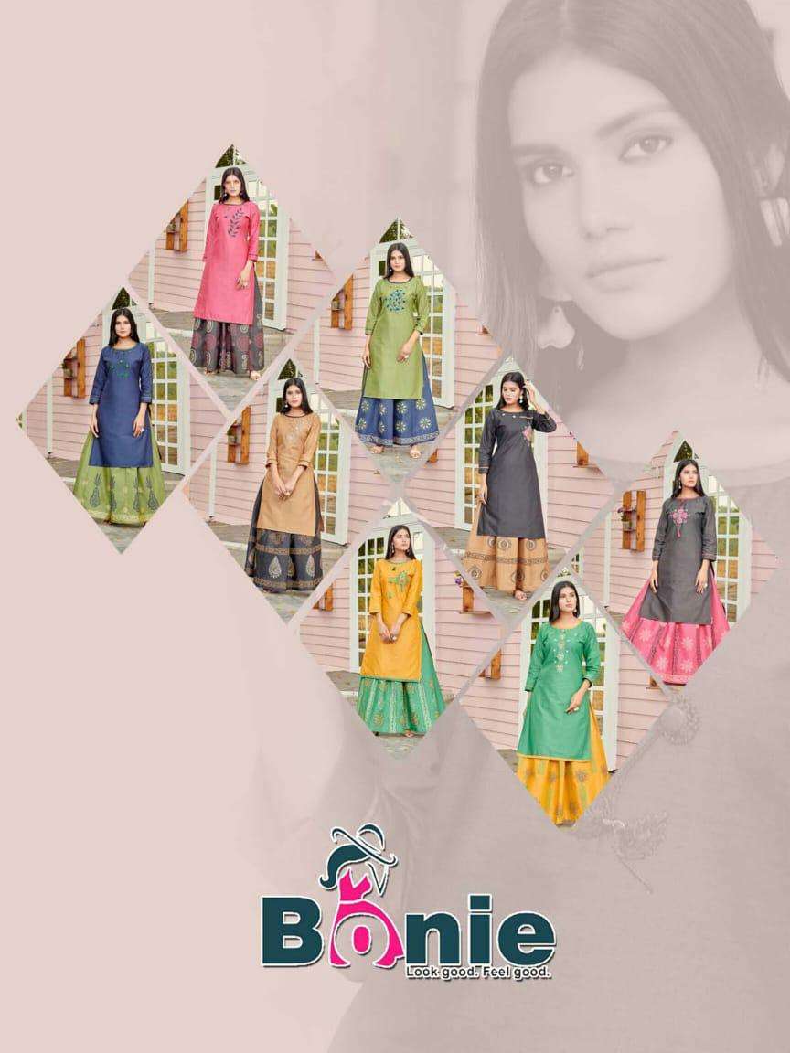 victoria by bonie heavy rayon kurti with skirt Catalog Collection Wholesaler Lowest Best Price In Ahmedabad Surat Chennai India Uk Usa Malaysia Singapore Canada Australia