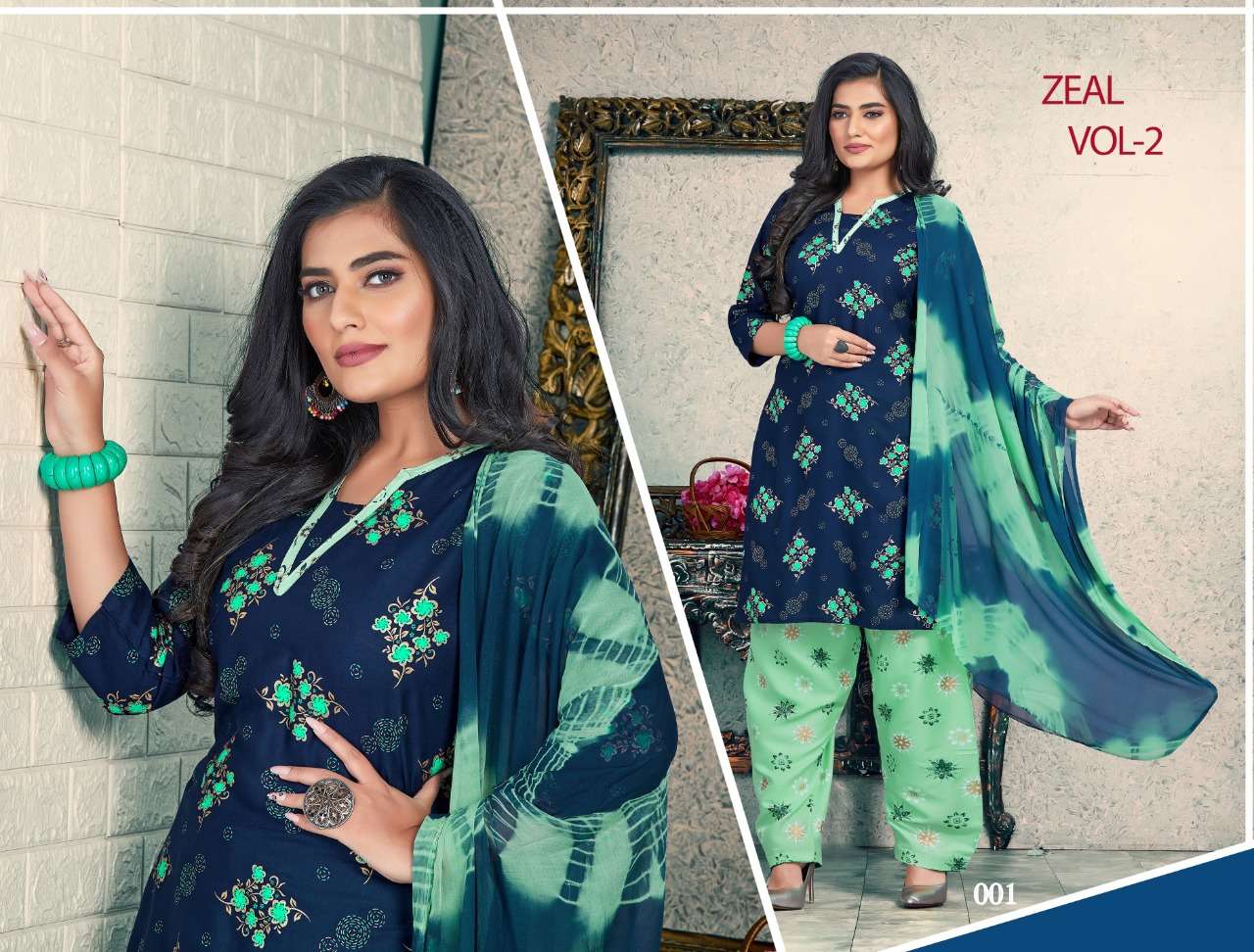 Zeal vol.2 by trendy heavy rayon readymade Catalog Collection Wholesaler Lowest Best Price In Ahmedabad Surat Chennai India Uk Usa Malaysia Singapore Canada Australia