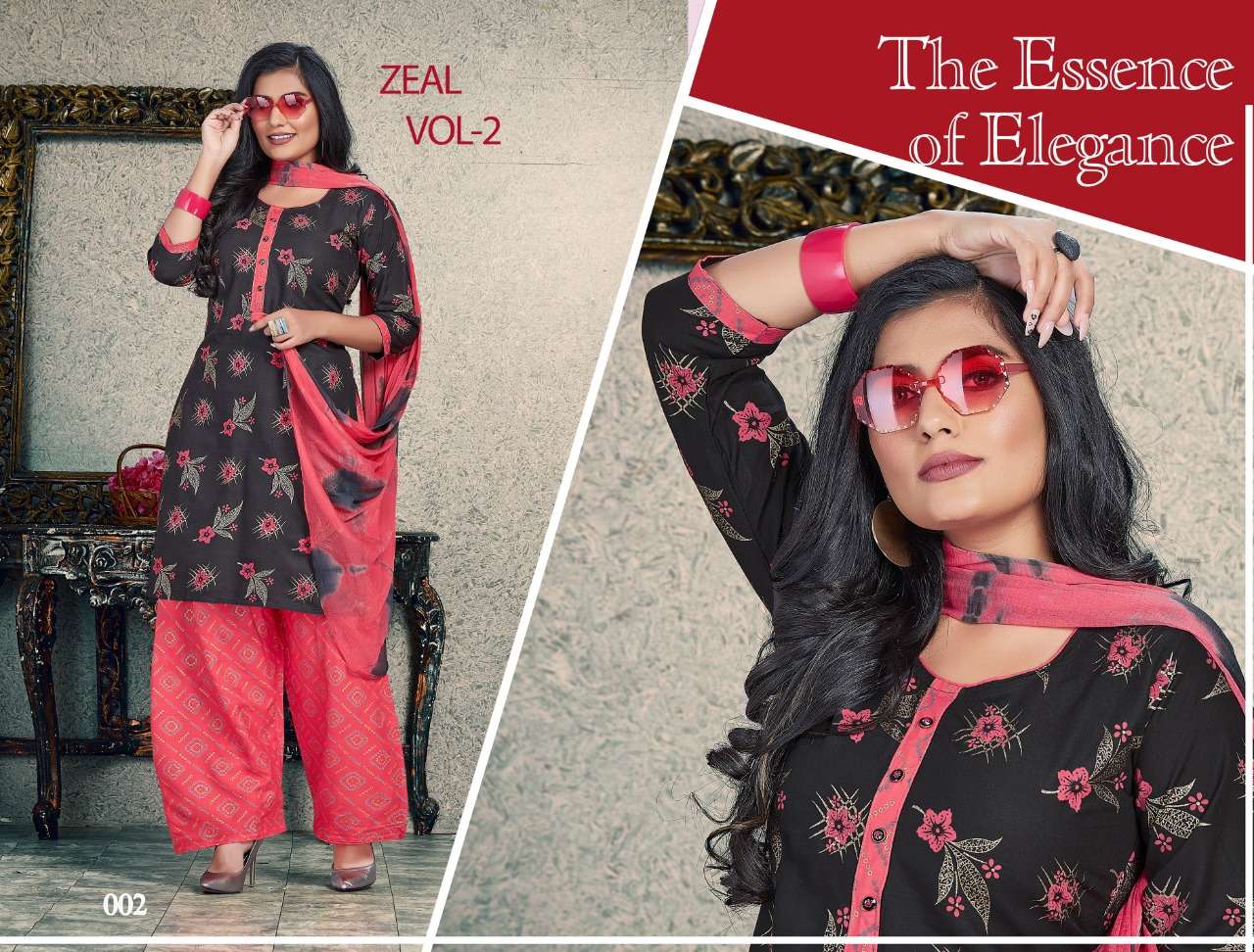 Zeal vol.2 by trendy heavy rayon readymade Catalog Collection Wholesaler Lowest Best Price In Ahmedabad Surat Chennai India Uk Usa Malaysia Singapore Canada Australia