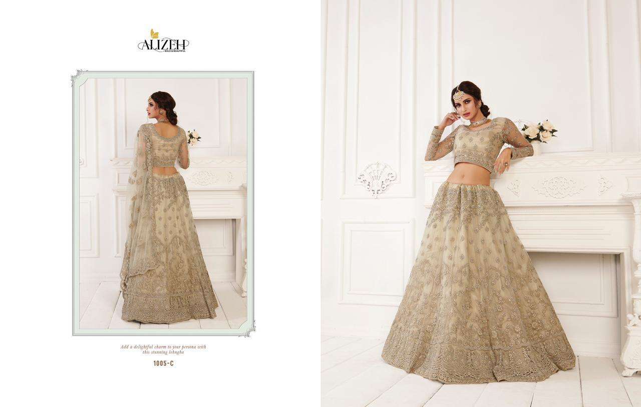 alizeh bridal heritage colour saga vol 2 wedding bridal lehenga wholesaler