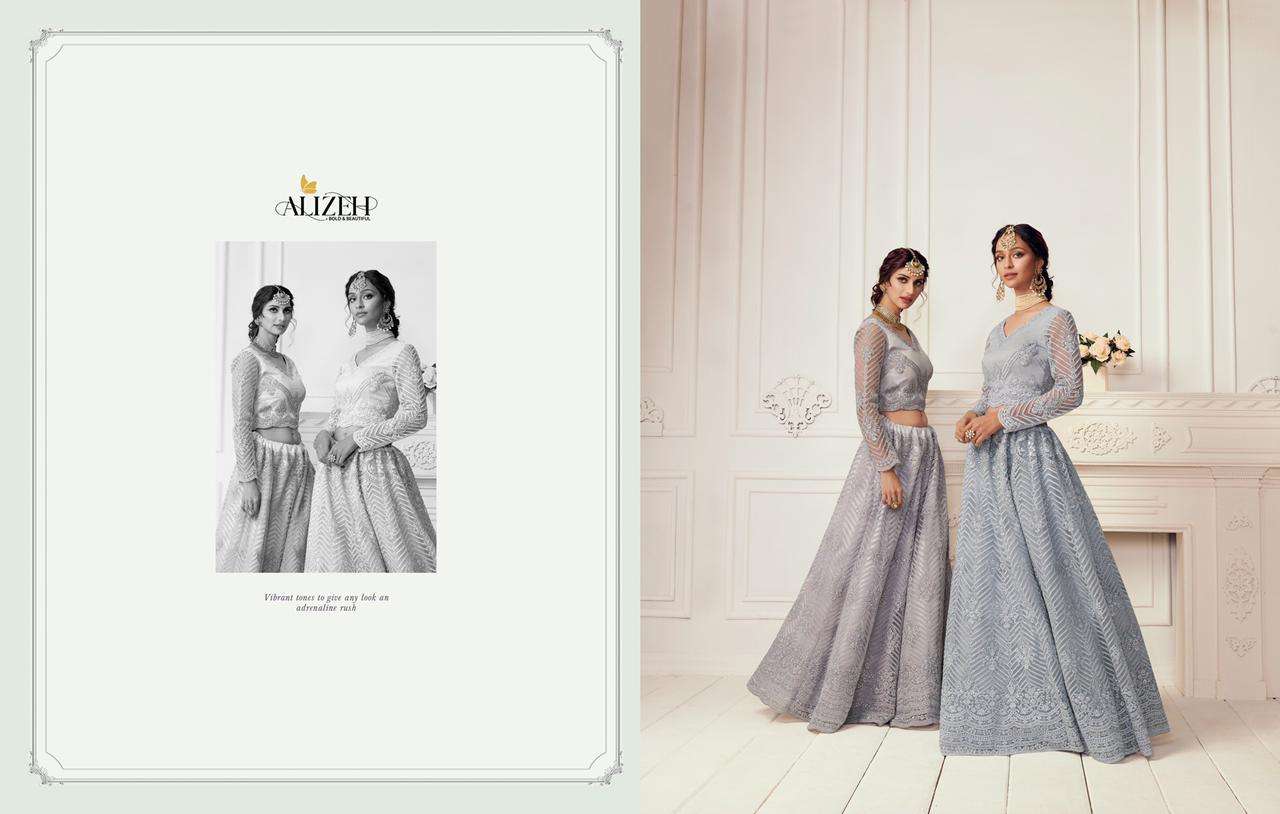 alizeh bridal heritage colour saga vol 2 wedding bridal lehenga wholesaler