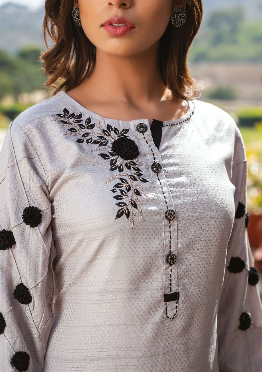 Gulnaaz by wanna heavy rayon top with bottom kurti Catalog Collection Wholesaler Lowest Best Price In Ahmedabad Surat Chennai India Uk Usa Malaysia Singapore Canada Australia