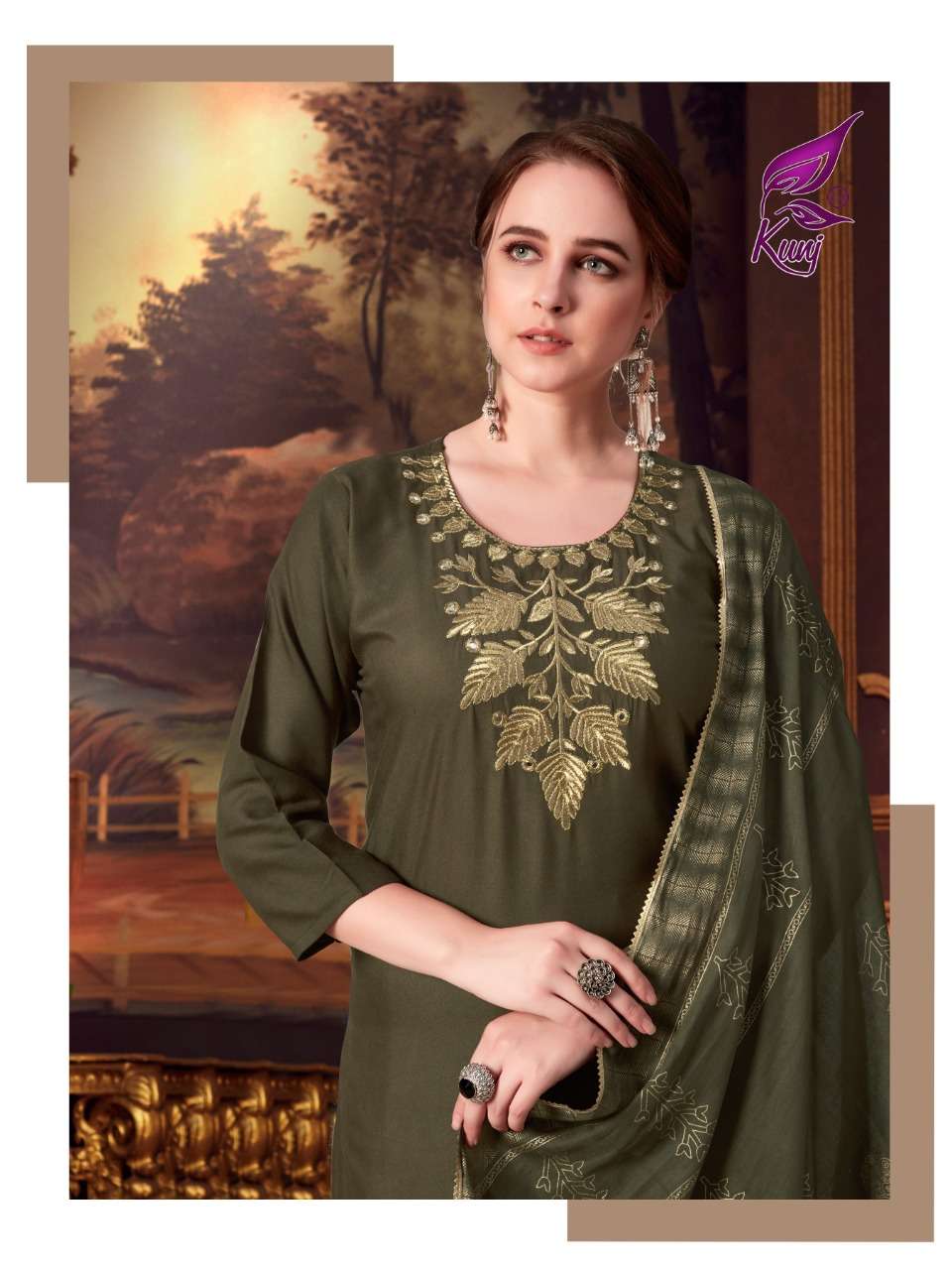 Kainaat vol.1 by kunj heavy rayon readymade suit Catalog Collection Wholesaler Lowest Best Price In Ahmedabad Surat Chennai India Uk Usa Malaysia Singapore Canada Australia