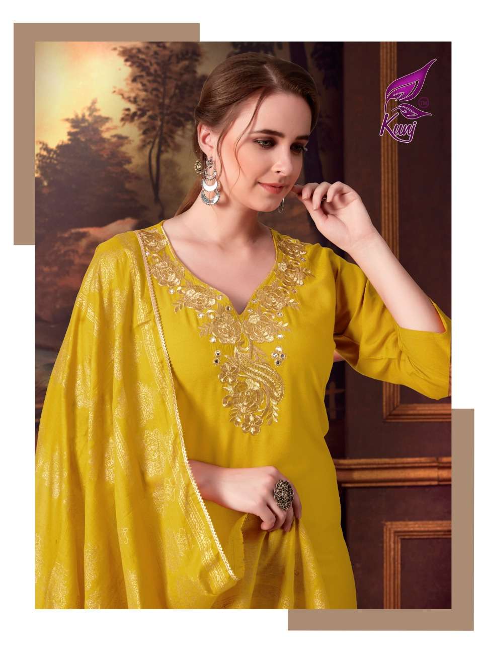Kainaat vol.1 by kunj heavy rayon readymade suit Catalog Collection Wholesaler Lowest Best Price In Ahmedabad Surat Chennai India Uk Usa Malaysia Singapore Canada Australia