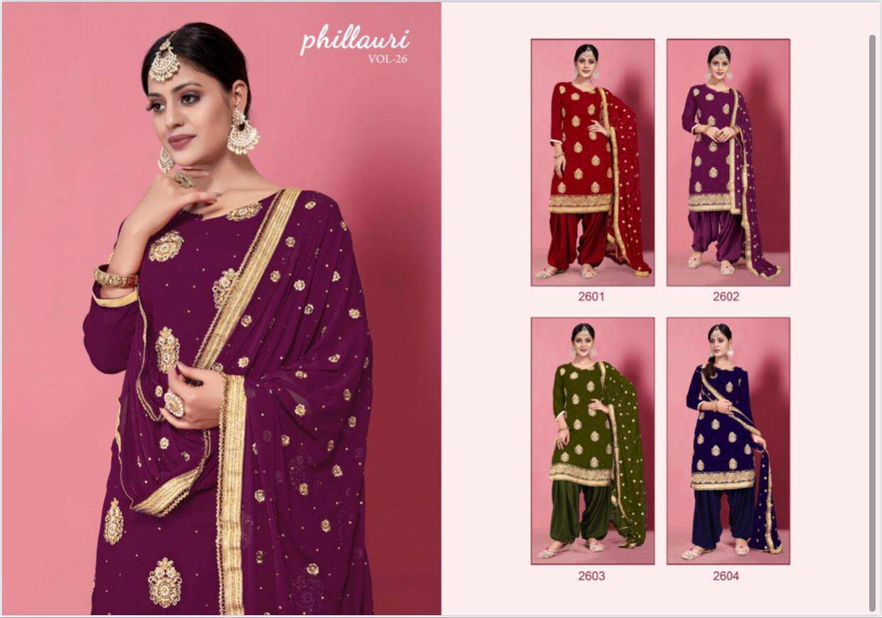phillauri vol 26 by kesari exports georgette embroidery eid special suits