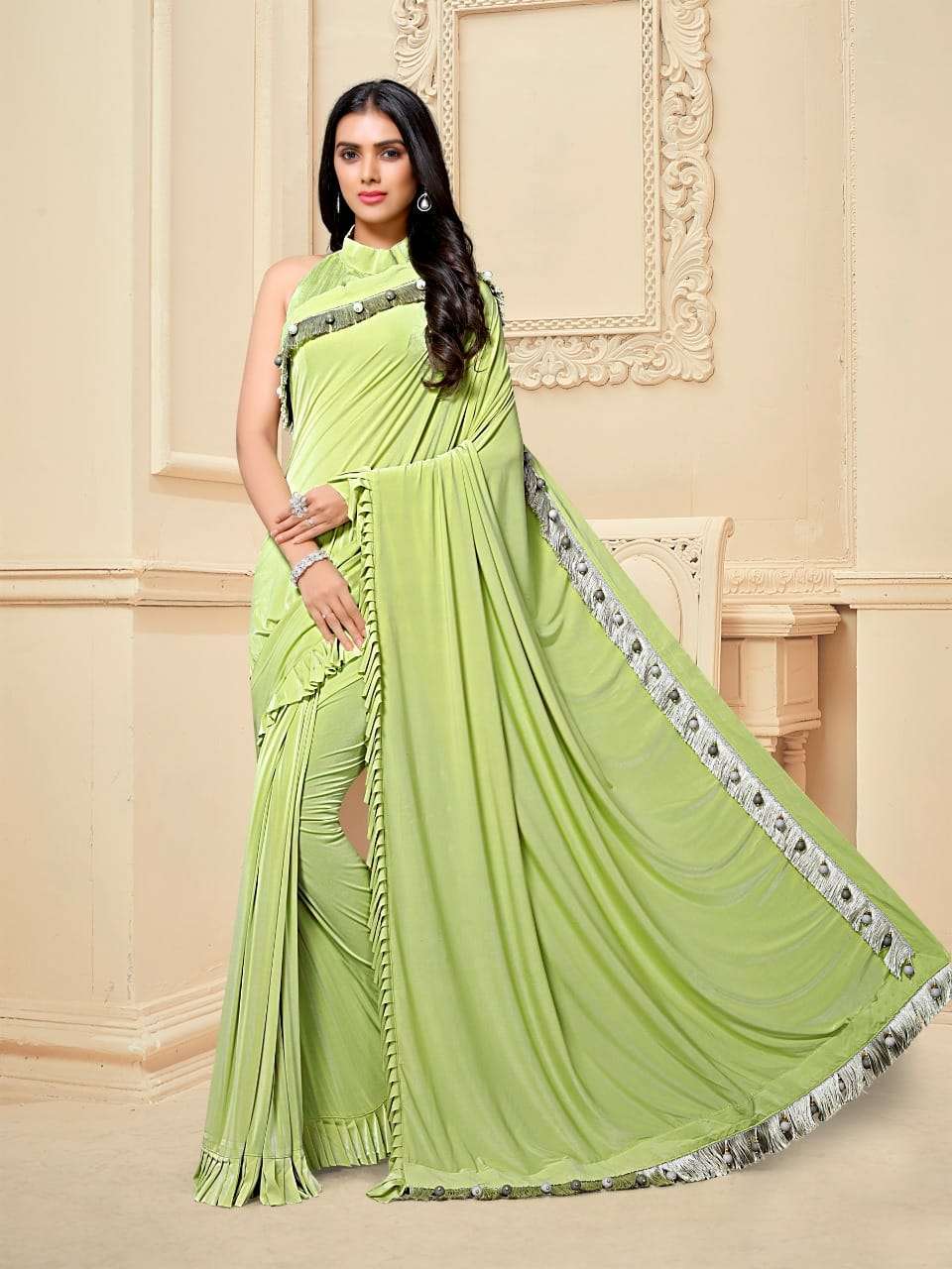 Sangam Prints Presents Akira Linen Exclusive New Design Print Saree Online Shopping