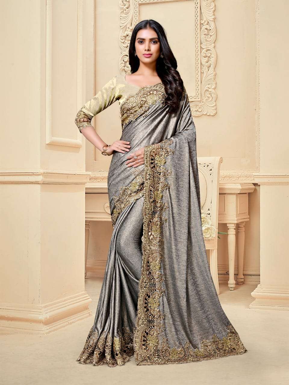 Sangam Prints Presents Akira Linen Exclusive New Design Print Saree Online Shopping