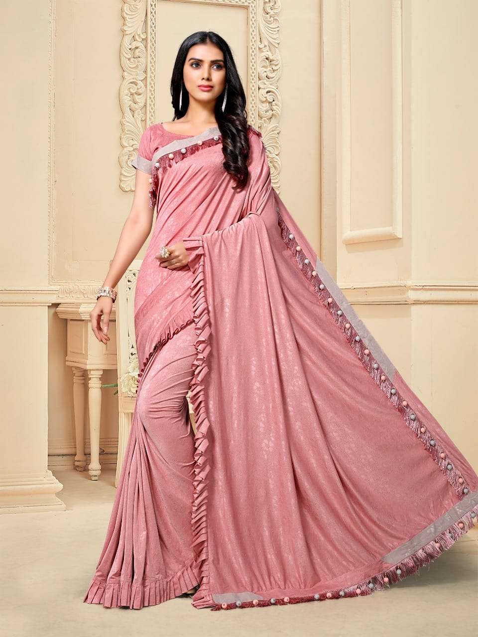 Sangam Prints Presents Akira Linen Exclusive New Design Print Saree Online Shopping