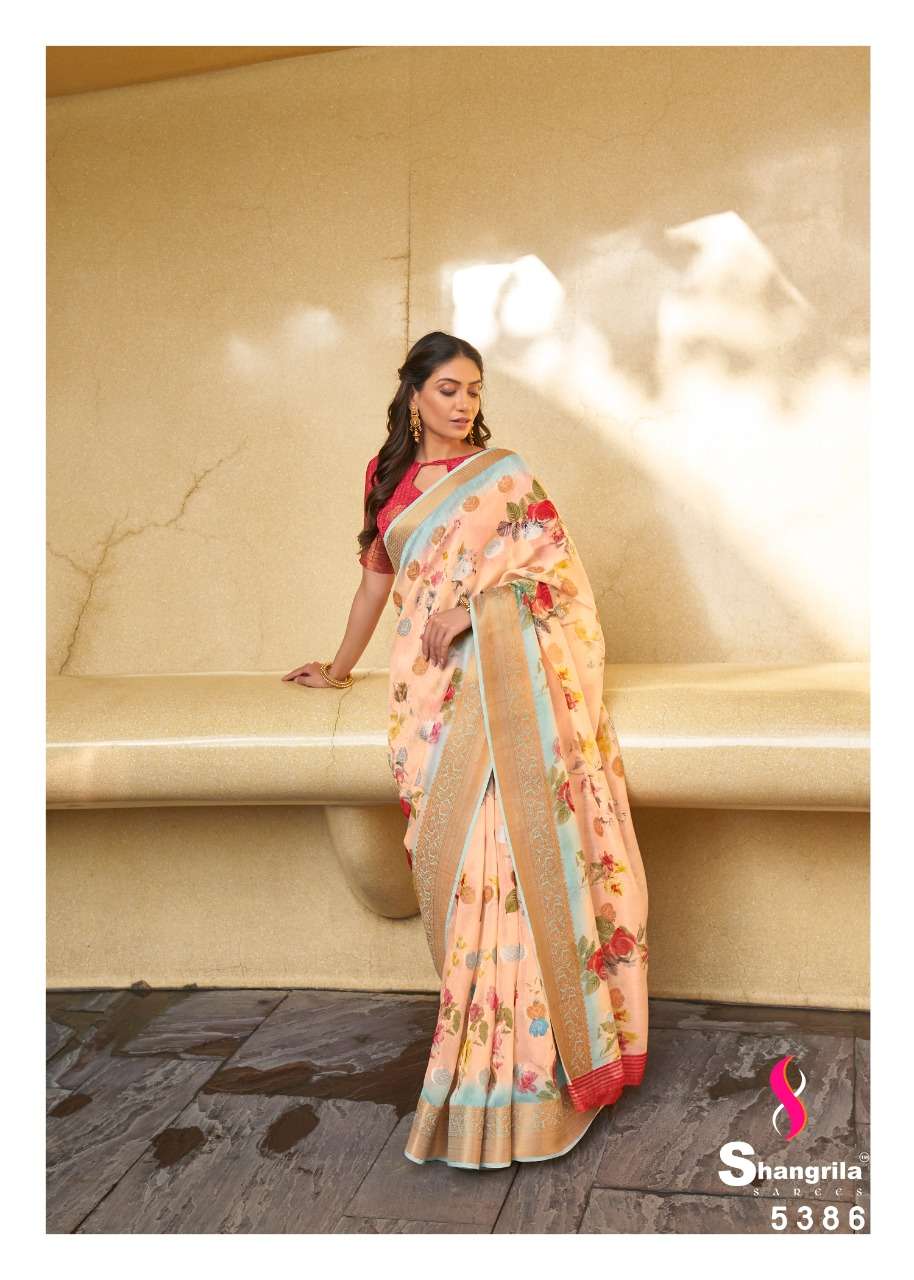 shangrila kalkatti linen soft linen saris wholesaler in surat market 