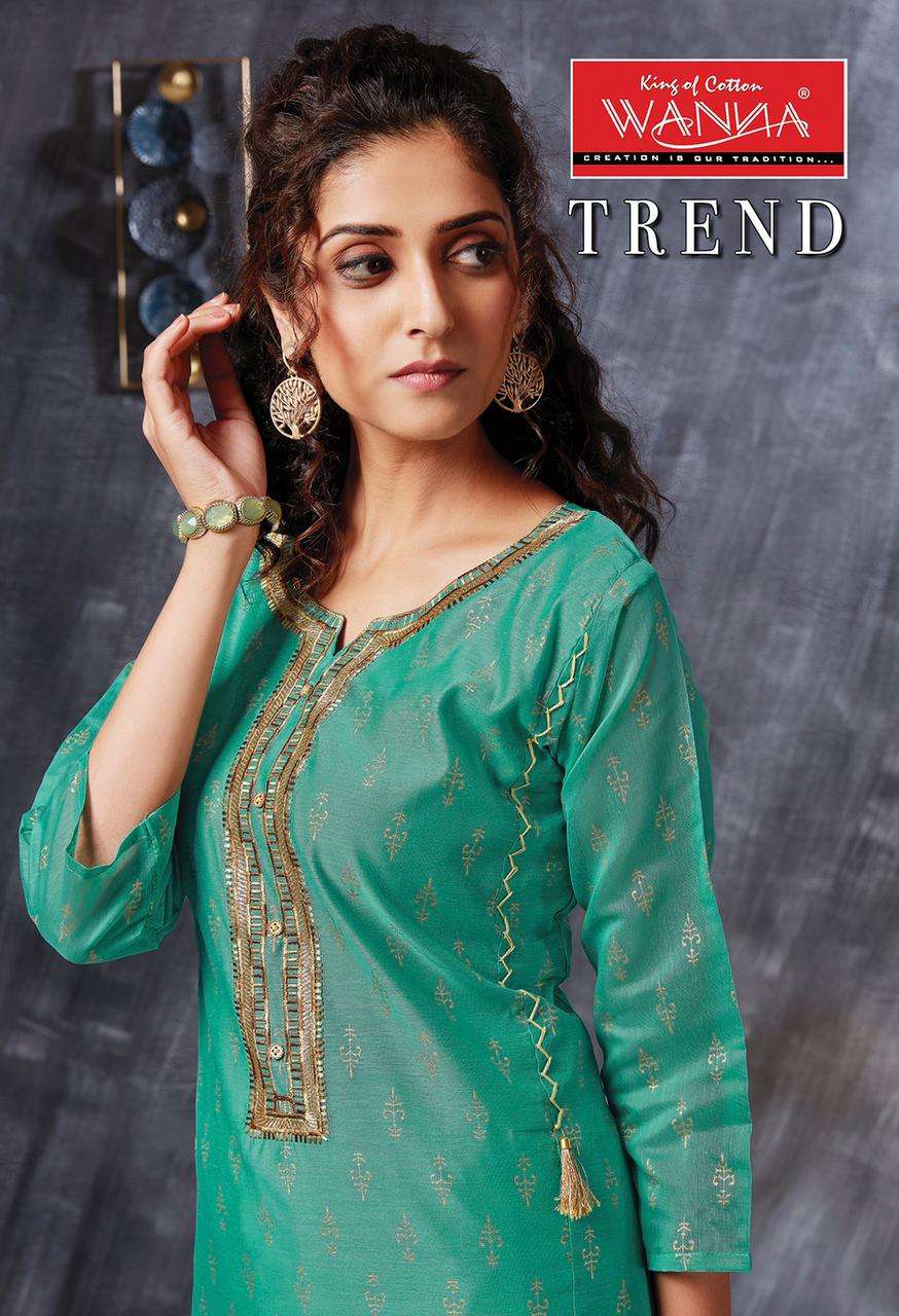 Trend by wanna heavy silk with jaam satin pant kurti Catalog Collection Wholesaler Lowest Best Price In Ahmedabad Surat Chennai India Uk Usa Malaysia Singapore Canada Australia