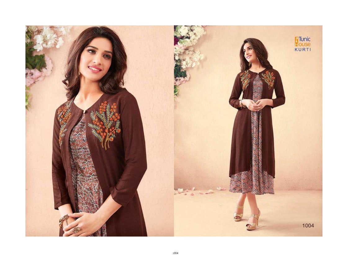Tunic House Swarna Pankh Vol 2 Fancy Designer Kurtis Indian Kurtis Outfit