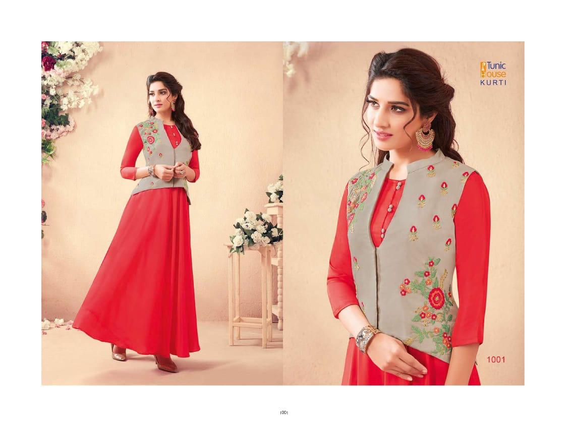 Tunic House Swarna Pankh Vol 2 Fancy Designer Kurtis Indian Kurtis Outfit