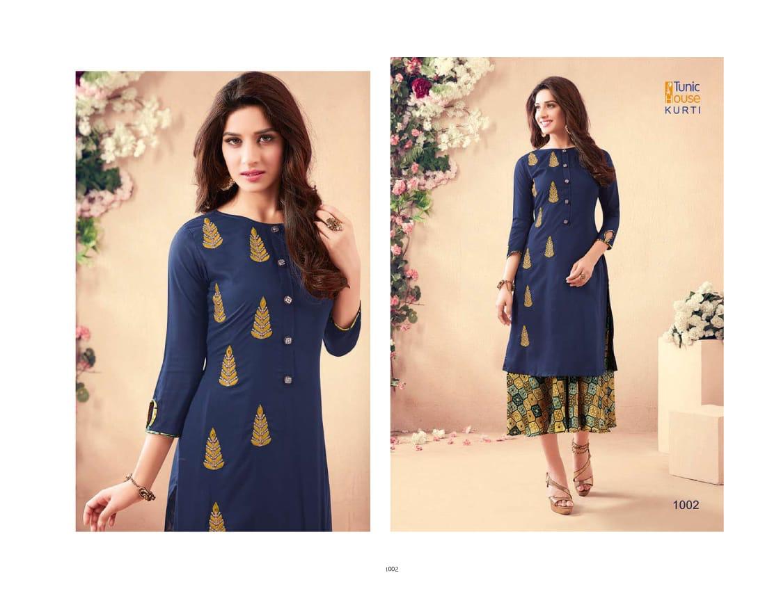 Tunic House Swarna Pankh Vol 2 Fancy Designer Kurtis Indian Kurtis Outfit